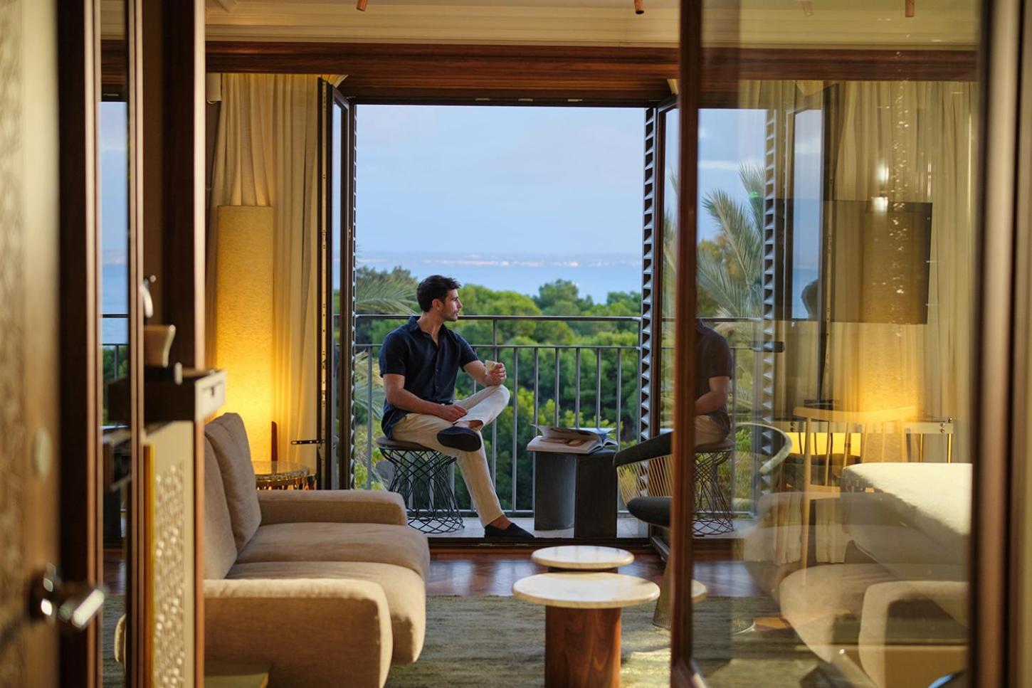 El Llorenc Parc De La Mar - Adults Only Palma de Maiorca Exterior foto A guest at the hotel