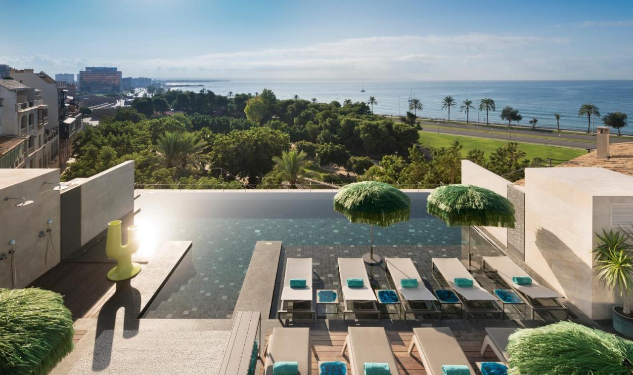 El Llorenc Parc De La Mar - Adults Only Palma de Maiorca Exterior foto The pool at the hotel